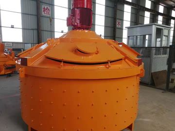 Jenis BLQH Kaca Bahan Baku Mobile Mixer Beton Struktur Compact Waktu Pencampuran Pendek